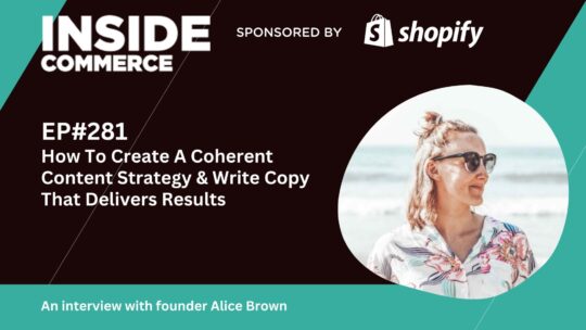 content strategy podcast with Alice Brown