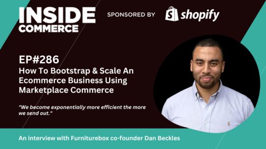 Dan Beckles marketplace commerce podcast promotional image