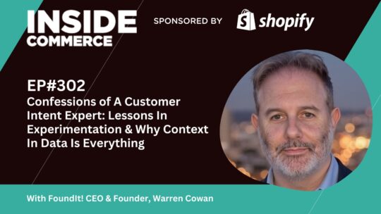 Ecommerce Podcast With FoundIt! CEO Warren Cowan