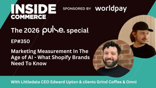 What Shopify Brands need to know about marketing measurement in the age of AI , w Littledata CEO and clients Grind Coffee & Omni.